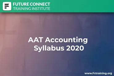 AAT Accounting Syllabus 2020