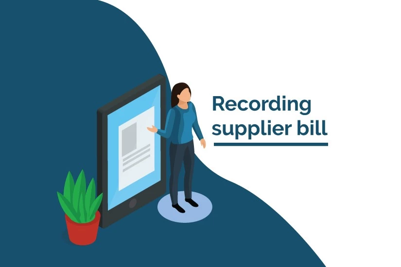 Recording Supplier Bill